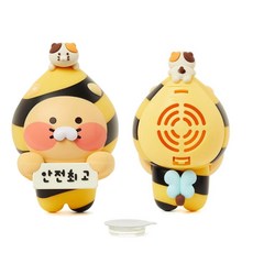 카카오프렌즈 안전요정 차량용 모니터 방향제 춘식이 라이언, 1개, 파우더리그린플로랄(춘식)