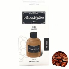 천연아로마디퓨저 커피향 디퓨저 리필 200ml, 본상품