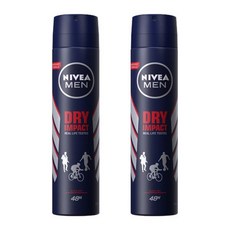 니베아 맨 드라이 임팩트 스프레이 데오드란트 200ml x2
