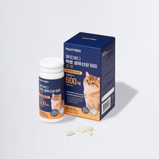 페토메디 고양이 락토 생 유산균 600 포 캣 60캡슐 1개