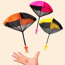 피규어 슈팅 낙하산 야외놀이 장난감 색상 랜덤, 1개, 색상랜덤