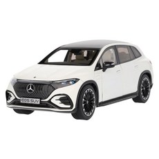 [메르세데스 벤츠 컬렉션] 순정 EQS SUV AMG Line (X296) 다이아몬드 화이트 118