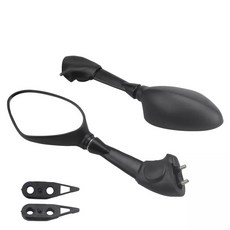 BMW 호환 S1000RR 용 후면보기 사이드 2014 2012 검정색 HP4 오토바이 2010 2013 2011 2018 미러 오른쪽 왼쪽 2015 후면, black