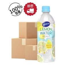 해태htb 썬키스트 레몬워터, 500ml, 22개