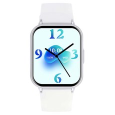 BuyChoo 스포츠 스마트워치 Z169, GPS + 블루투스, 4.6cm, 실버 GPS + 블루투스, 4.6cm, 실버