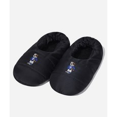 예일 YALE 엠브로이더리 댄 패딩슈즈 블랙