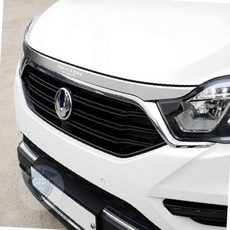 G4렉스턴 메탈 프론트 가니쉬 익스테리어몰딩 차량용몰딩, G4타입