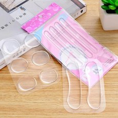 물집방지 신발부착 발보호패드 실리콘 쿠션 3종, 일자형타입(4개입), 1개