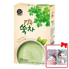 우리차 17곡 쑥차 (대순이 캐릭터 포토카드 증정), 2개, 50개입, 17g