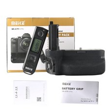 소니 호환 A7RIV A9II A7SIII A1 카메라용 메이크 MK-A7R IV 프로 버티컬 배터리 그립 (VG-C4EM 호환 2.4GH
