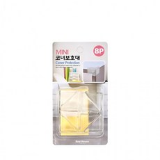 AndHouse 미니 코너보호대 (8P) 투명 모서리 보호대 모서리가드 안전사고방지, 1개, 상세페이지 참조