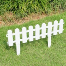 마깡몰 초록정원 말뚝형 플라스틱 울타리 5P세트(50X13CM) 울타리펜스
