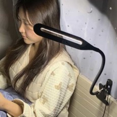 USB 집게 독서등 블랙 USB독서등 집게독서등