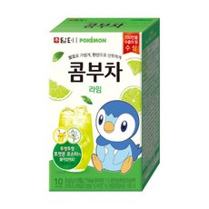 담터 콤부차 라임 10스틱, 10개입, 1박스