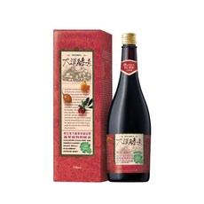 大漢酵素 刺五加冬蟲夏草菌絲體蔬果植物醱酵液 720ml, 1瓶