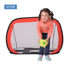 키더스 미니 축구골대 유아체육교구 공놀이 슈팅 피칭 축구연습, 1개
