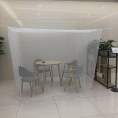 戶外蚊帳 加密網眼設計, 白色