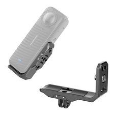 Insta360 X5 X4 X3 수평 가로 설치 메탈 브라켓 프레임 케이스 셀피스틱 삼각대 연결, 1개, AC-X064