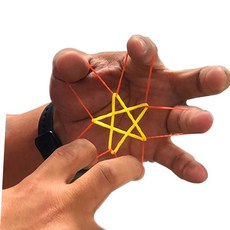 제이엘 슈팅스타 별 써클 각5개씩 고무줄 마술 문구