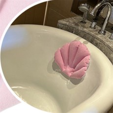 브릭스톤즈 욕조 머리 받침대 머리받침대, 핑크