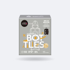 六甲村 標準口徑拋棄式奶瓶組合包【金寶貝 15178】, 透明, 1個