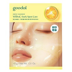 구달 청귤 비타C 잡티흔적케어 겔 마스크 + 증정, 1개, 1개입