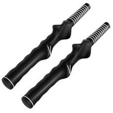 오른손 골프 그립 트레이너 골프 연습 도구 여성용 2개. 골프 훈련 보조 골프 그립 키트 골프 클럽 그립 올바른 손 위치 개선용 (블랙), 오른손 골프 그립 트레이너 골프 연습 도구 여성용 2개