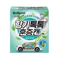 불스원 냄새싹 훈증캔 플러스 향기톡톡 허브향 3개, 1개, 40ml