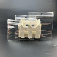 PVC掛孔自封袋 珠寶首飾 證件防塵, 1個