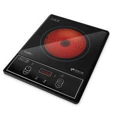 (특)가정용 하이라이트 1구 인덕션 프리스탠딩 세라믹 미니 전기레인지 이동식 추천 전기렌지 전기버너 캠핑 원룸 휴대용 세라믹1구 쿡탑 렌지 전기 레인지 키친아트, 독립형, KHT-2002