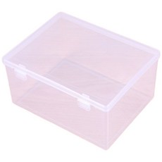 雙扣籌碼收納盒, 透明, 1個