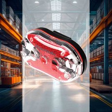 9구 동글이 후미등 WS-502 긴사용시간 야간안정성 led손전등 충격흡수형 컴팩트디자인 야전용손전등