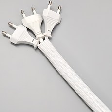 선정리튜브 컴퓨터 케이블 전선보호 케이블덮개 커버 선정리용품, 화이트