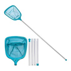 Clennaner Strainers Fine Mesh with 4 Section Telescopic Pole Durable Mesh 초경량 & 조절가능 Scraping We