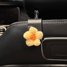 (款式隨機), 黃泡芙小花-椅背掛鉤（單個）