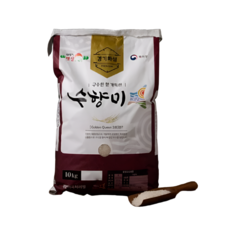 2025년산 수향미 햅쌀 GAP 인증 골든퀸 3호 백미, 등 외, 10kg, 1개