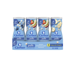 거버 핑거푸드 과일 퍼프 42g 8개 셋트