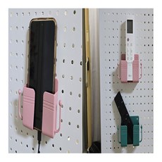 플로우온 부착식 수납 거치대 후크 차량용수납거치대, 흰색