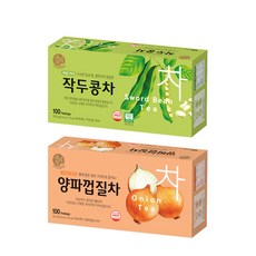송원 양파껍질차 100T +작두콩차 100T (200T) 대용량, 60g
