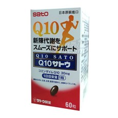 Sato 日本原裝進口 還原型輔酶Q10 60粒, 1個