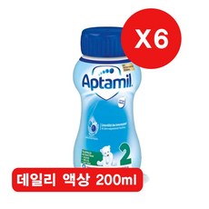 압타밀 액상 2단계 200ml 6개, 200g