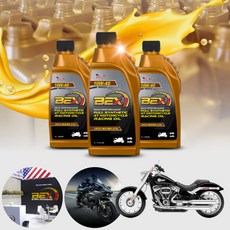 팻보이 114 오토바이용 4T 벡스 10W40 합성엔진오일 1L, 1개