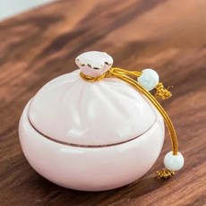 반려동물 유골함 항아리 장례 맞춤형 세라믹 애완 화장 고양이 및 개 기념품 매장 재 기념관 유물, 1개