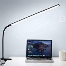 다파라1호 LED 집게 스탠드 78 블랙 탁상램프