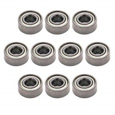 10 pcs ABEC 5 MR104 2RS mr104 2rs rs mr104rs 4x10x4mm 파란색 고무 밀폐형 소형 깊은 홈 볼 베어링, [04] MR104ZZ