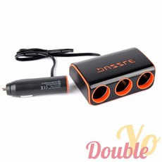 더블요 퍼즐 컬러 USB 소켓 자동차핸드폰충전 시가잭충전기 차량시거잭