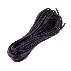 둥근 가죽끈 2mm 5M 17종 모음, 다크퍼플