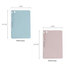 접이식 미니 도마 캠핑용 휴대용 야외 과일 채소 절단용, 28.5x20x0.5cm, 믹스 2팩, 기본 색상