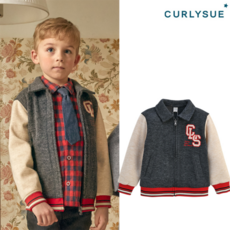 [국내매장 정품] CURLYSUE [컬리수] 헤리티지 집업점퍼 CPW0GQJM57 627793