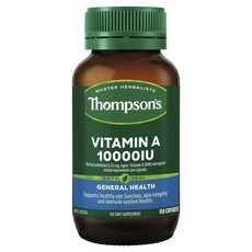 호주 톰슨 Thompson's Vitamin A 비타민A 10000IU, 1개, 150정
